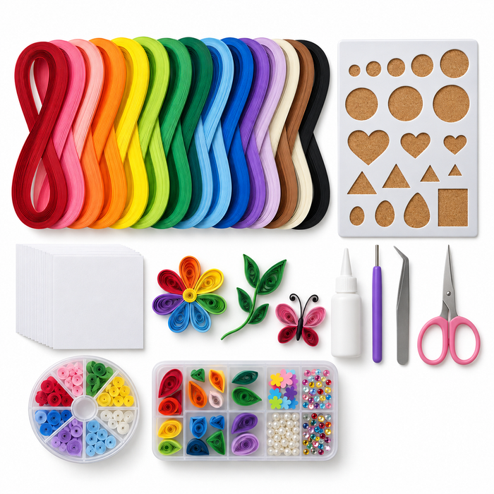 Paper Quilling Art Kit