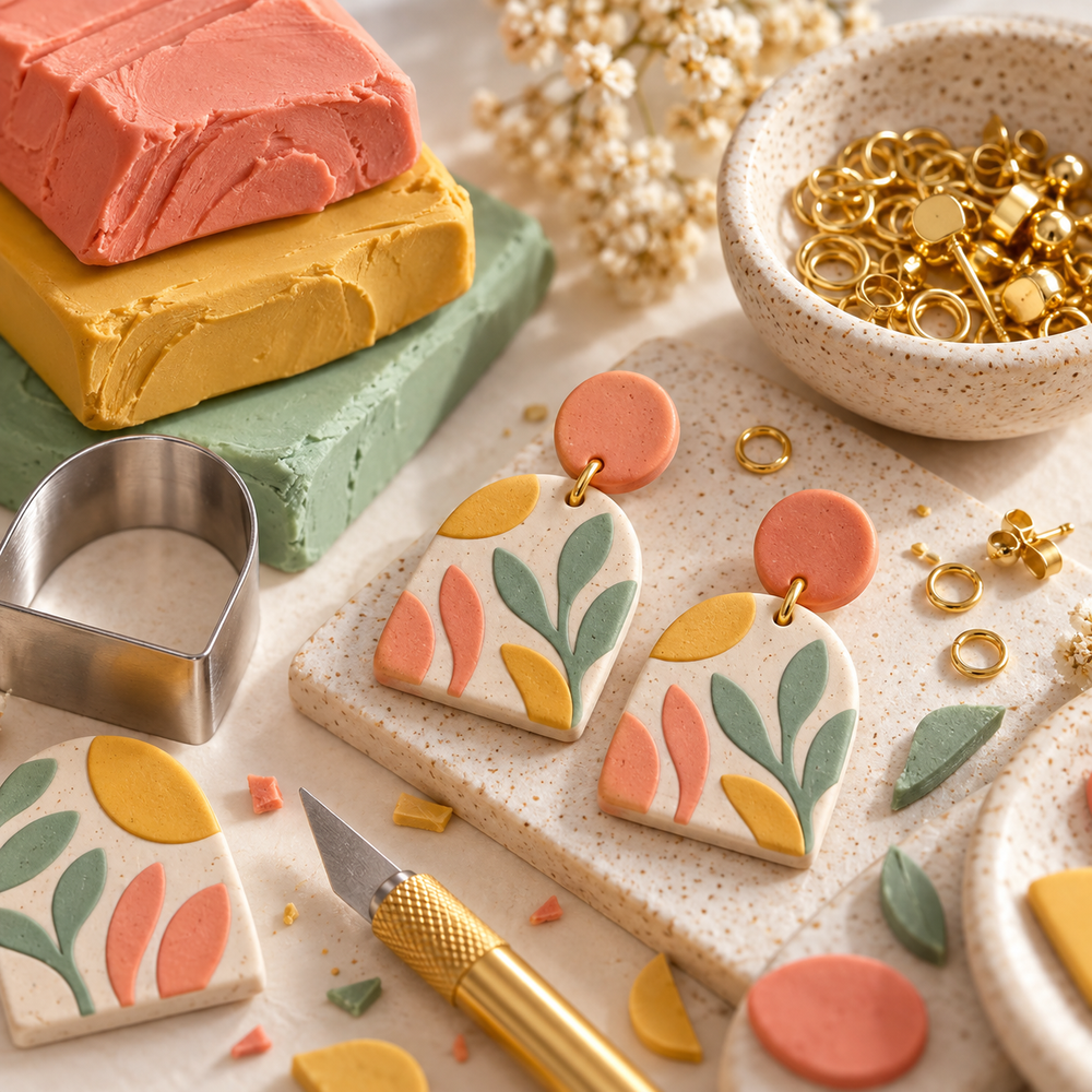 Polymer Clay Jewelry Making Kit