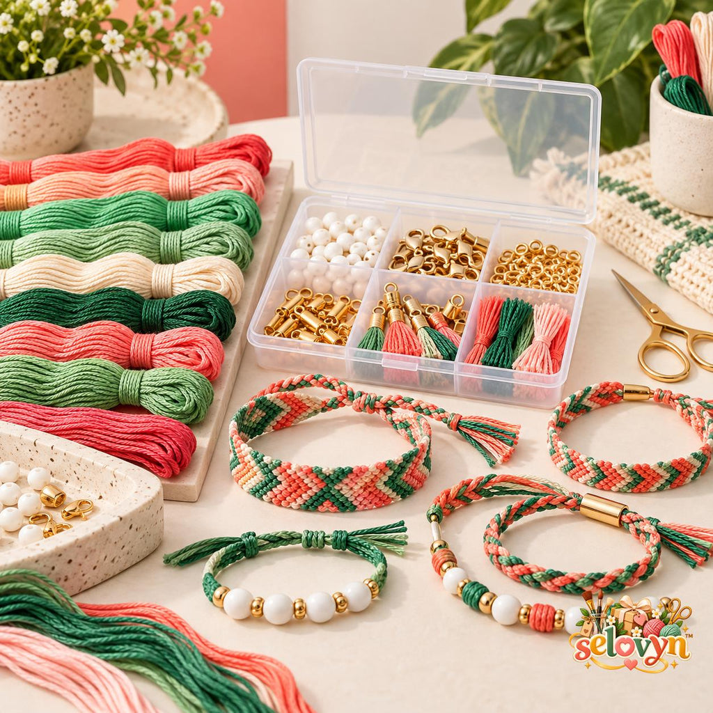 Selovyn Friendship Bracelet Making Kit main image