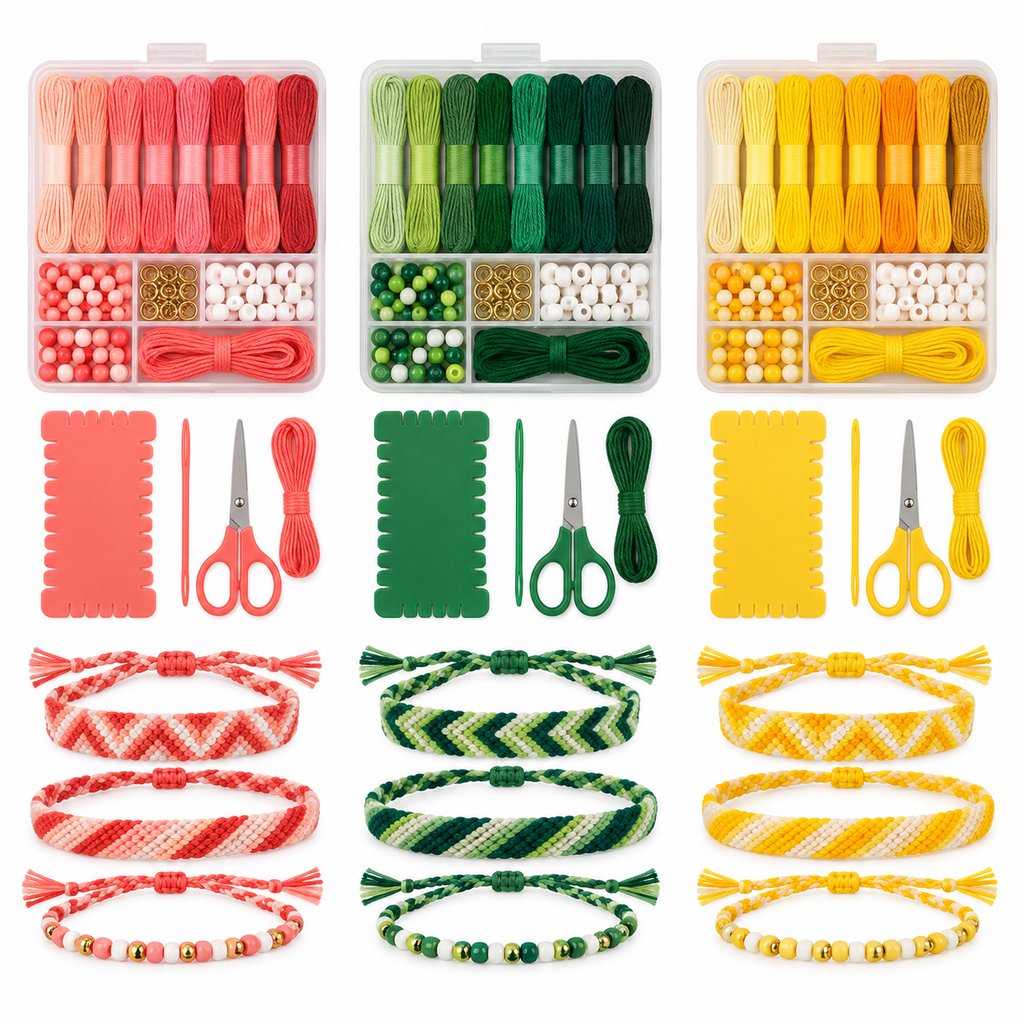 Selovyn Friendship Bracelet Making Kit white image