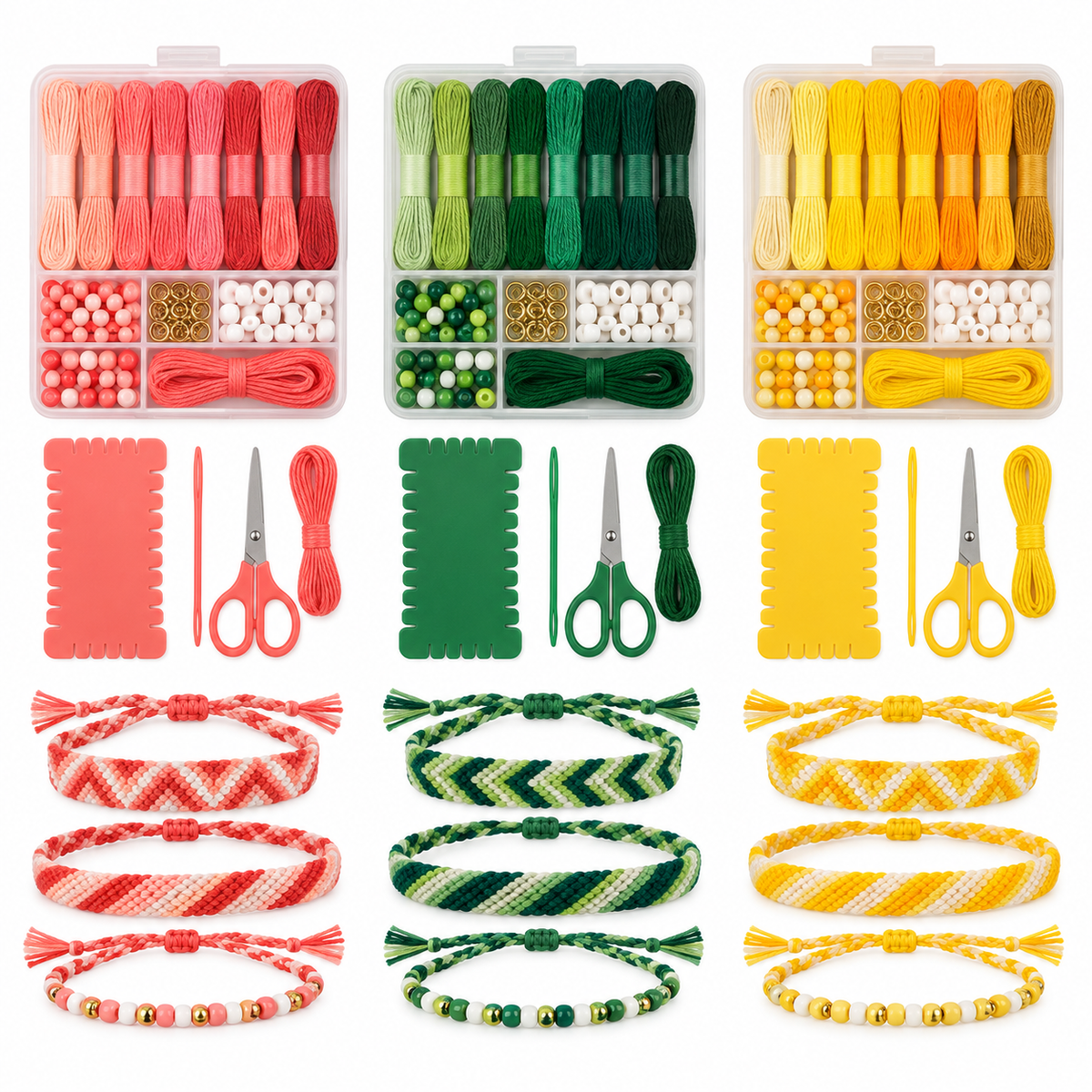 Selovyn Friendship Bracelet Making Kit white image