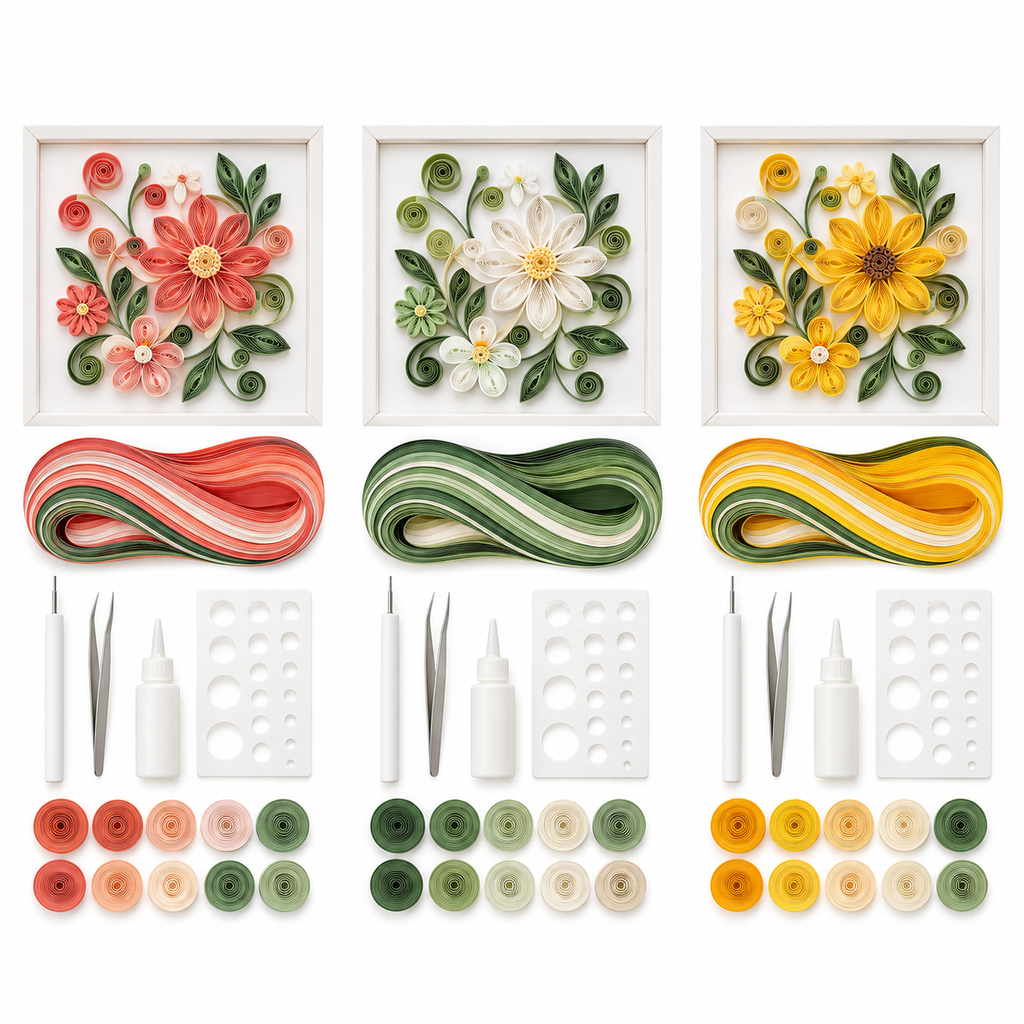 Selovyn Paper Quilling Art Kit sku image