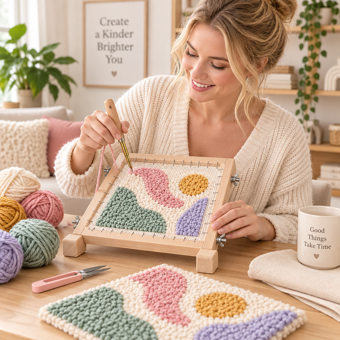 Mini Tufted Rug Making Kit
