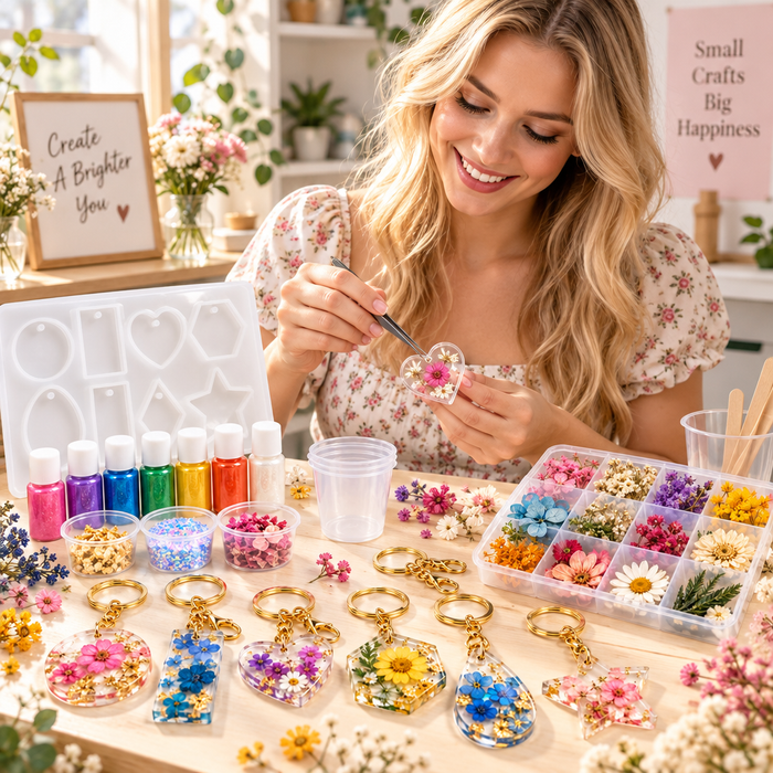 Resin Keychain Making Kit