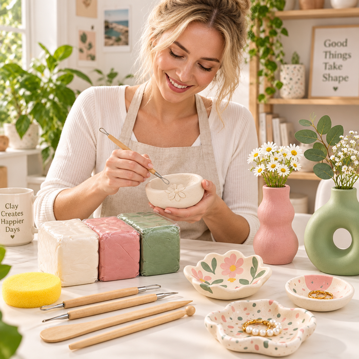 Air-Dry Clay Home Décor Kit